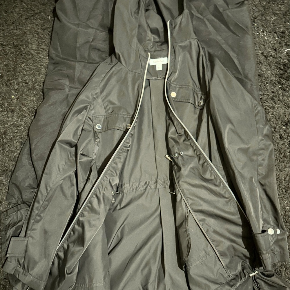 Calvin Klein Black Hooded Jacket